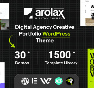 Arolax | Creative Digital Agency Theme