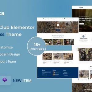 Arroxa – Archery Club Elementor WordPress Theme