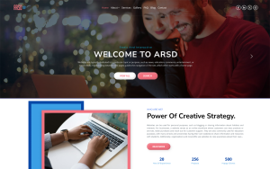 Arsd bizvine multipurpose landing page wordpress theme.png