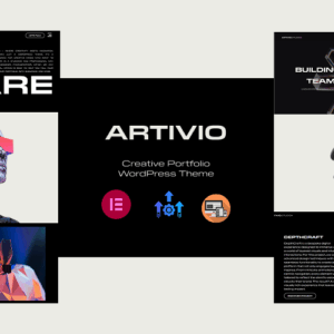 ArtiVio - Creative Portfolio & Agency WordPress Theme