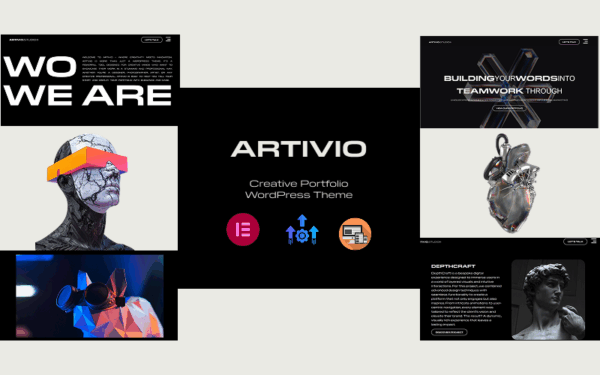 ArtiVio - Creative Portfolio & Agency WordPress Theme - Image 1