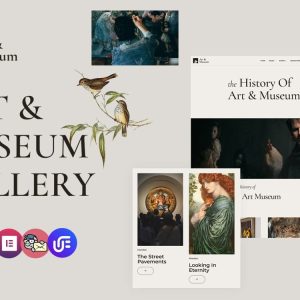Artmuseum - Art School And Museum WordPress Elementor CMS Theme
