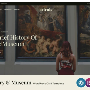 Artruls - Gallery and Museum WordPress Theme