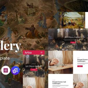 Artza - Art Gallery And Museum Multipurpose Responsive WordPress Theme