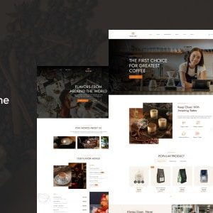 AruCafe - Coffee Shop WordPress Theme