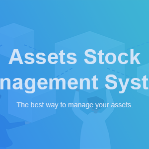 ASM - Assets Stock Management System