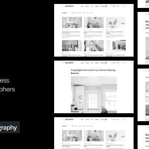 Astia - Minimal Portfolio WordPress Theme for Photographers