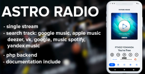 Astro live radio with php backend codermarket.png