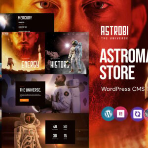 Astrobi - Astronomy WordPress Elementor Theme