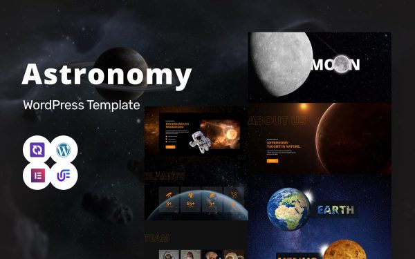 Astronomy - Astronomy Multipurpose WordPress Elementor Theme - Image 1