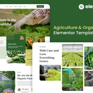 Atani - Agriculture & Organic Farm Elementor Pro Template Kit