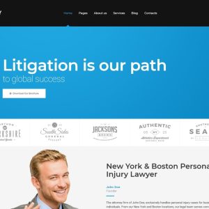 Attorney Group - Law Firm WordPress theme