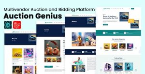 Auction genius multivendor auction and bidding platform codermarket.jpg