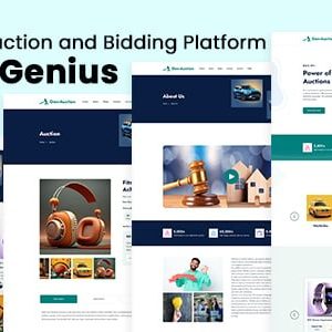 Auction Genius - Multivendor Auction and Bidding Platform
