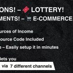 Auctions, Lottery, Raffle, E-commerce, Investment | Complete Source Code included