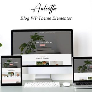 Aulietta - Blog WP Theme Elementor