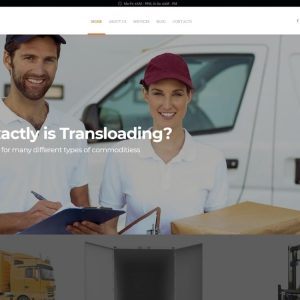 AuroraExpress - Transportation Company Responsive WordPress Theme