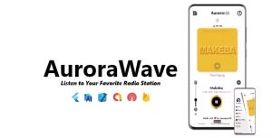 Aurorawave single station radio app admob onesignal firebase codermarket.jpg