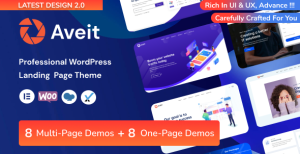 Aveit landing page wordpress theme gplpixel.png