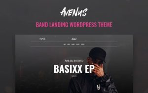 Avenus music one page modern wordpress elementor theme.jpg