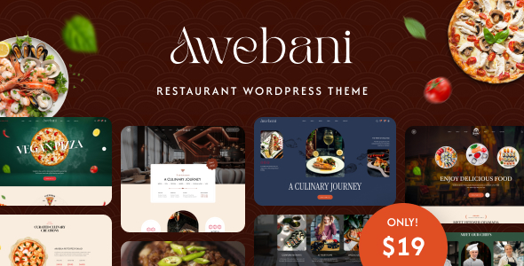 awebani-restaurant-wordpress-theme-gplpixel.jpg Awebani - Restaurant WordPress Theme - Image 1