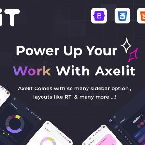 Axelit Laravel 11 Admin Dashboard Template