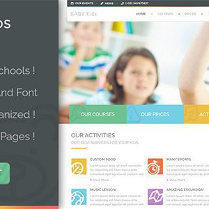 Baby Kids - Education Primary School For Children HTML Template