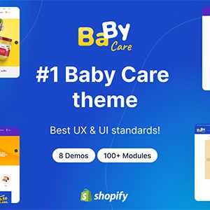 BabyCare - Kids Baby Store Shopify Theme