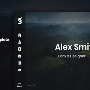 Baha - Personal Portfolio Template