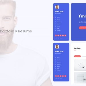 Bako - Personal Portfolio &Resume HTML Template