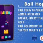 Ball Hop (Unity Game + Admob + GDPR)