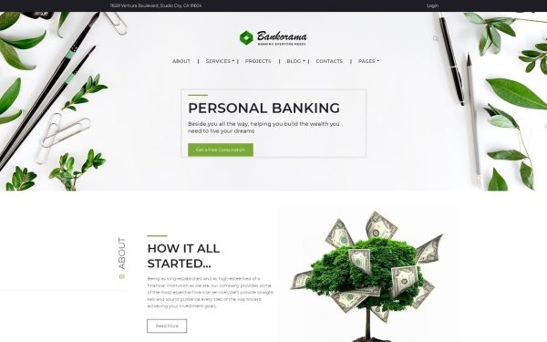 Bankorama - Bank WordPress theme - Image 1