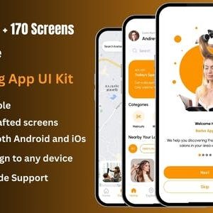 Barba - Barber & Salon Booking React Native CLI Ui Kit