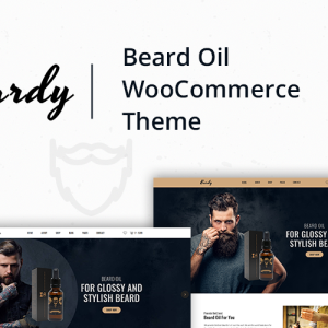 Bardy - Beard Oil WooCommerce Theme