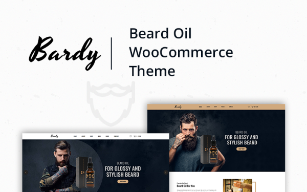 Bardy - Beard Oil WooCommerce Theme - Image 1