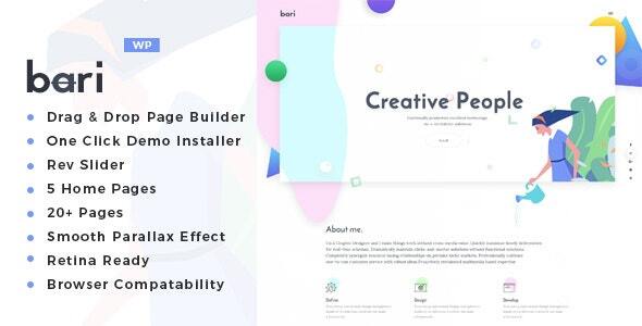 bari-portfolio-digital-agency-wordpress-theme-v-24-gplpixel.jpg Bari - Portfolio & Digital Agency WordPress Theme - Image 1