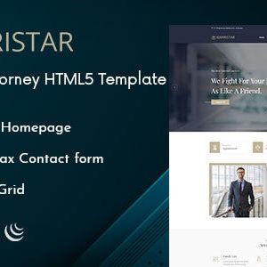 Barristar – Lawyers Attorneys and Law Firm HTML Template