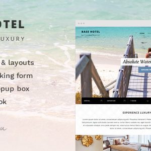 Base Hotel - HTML Template
