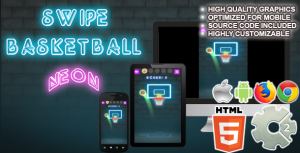 Basket swipe neon capx html5 gplpixel.png
