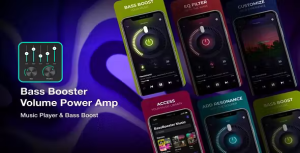 Bass booster volume booster android app with admob facebook codermarket.png