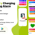 Battery Charging Talking Alarm - Full Charge Alarm - Battery 100% Alert- Battery Voice Alert