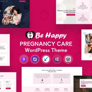 Be Happy – Pregnancy Care WordPress Theme