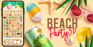 Beach party merge party game hmtl5 game construct 3 gplpixel.png