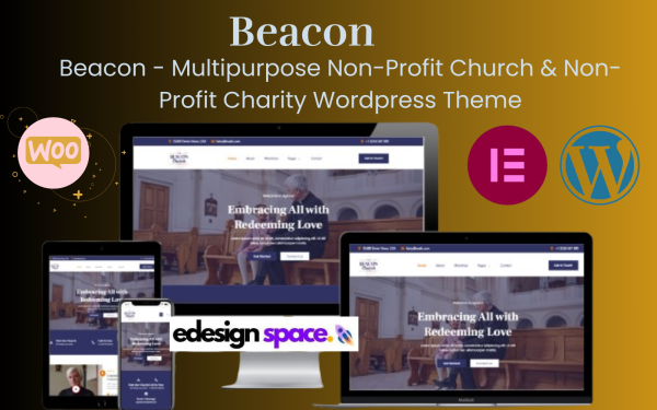 Beacon - Multipurpose Non-Profit Church & Non-Profit Charity Wordpress Theme - Image 1