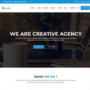 Beama - Agency Business WordPress Theme