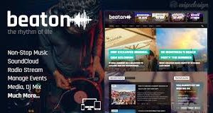 Beaton – Music Radio & Events WordPress Theme