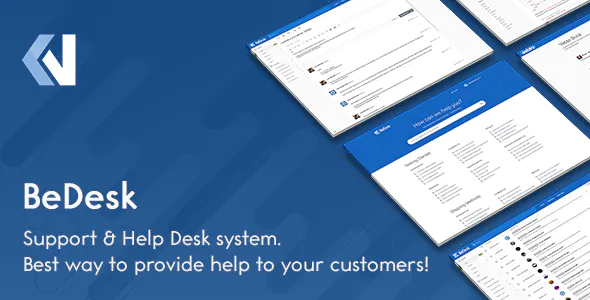 bedesk-customer-support-software-helpdesk-ticketing-system-codermarket.png BeDesk - Customer Support Software & Helpdesk Ticketing System - Image 1