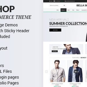 Bella - eCommerce HTML Shop with RTL