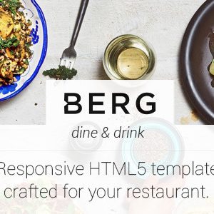 Berg - Restaurant Dedicated HTML5 Template