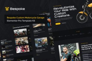 Bespoke custom motorcycle garage elementor pro template kit v10 gplpixel 1.jpg